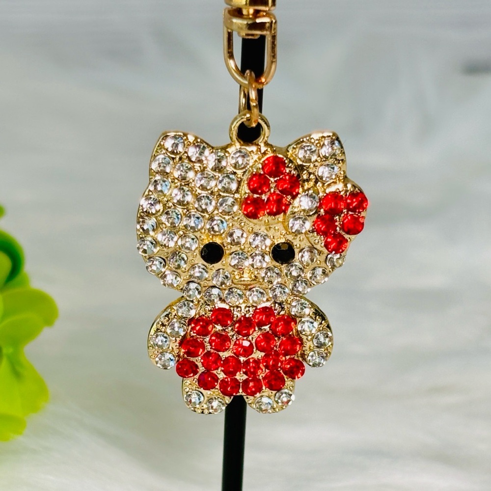 Hello Kitty Red Keychain/Bag Charm - Picture 8 of 10